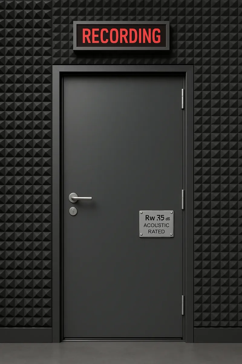 acoustic rated steel doors - professional steel doors available in Bradford from UK manufacturers